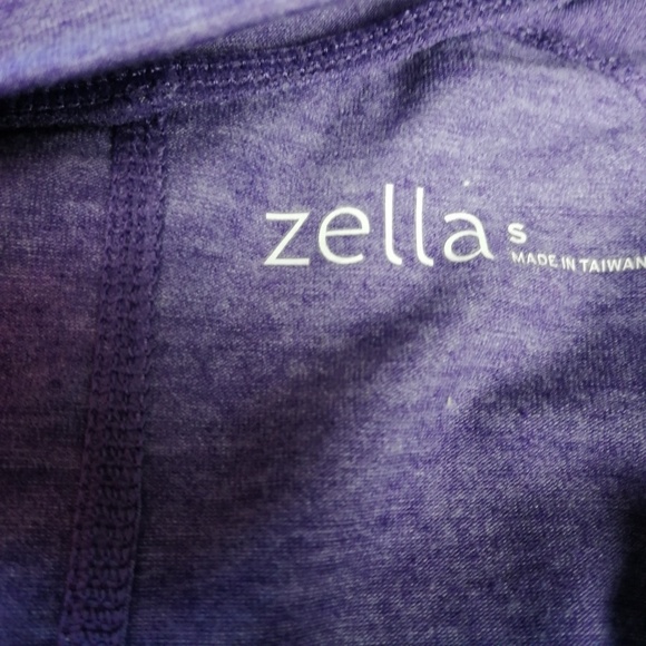 Zella Size S Long Sleeve with Hoodie Yoga Top - Picture 2 of 4